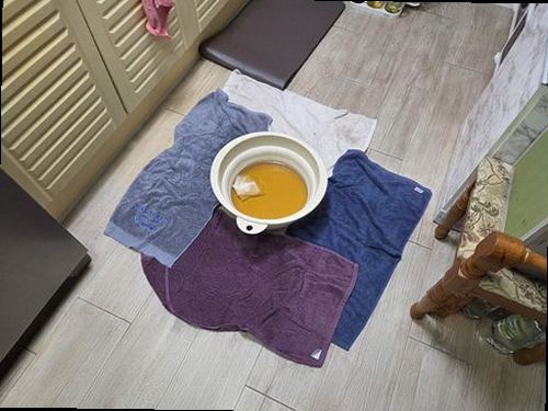 관악구 누수탐지 신림동 빌라 3층 거실 천장 시공 후기 사진