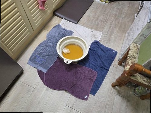 동작구 누수탐지 사당동 아파트 3층 거실 바닥 시공 후기 사진