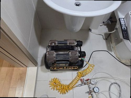 영등포구 누수탐지 신길동 주상복합 15층 욕실 앞 마루 시공 후기 사진