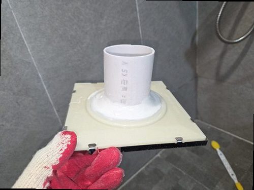 가평 누수탐지 조종면 펜션 2층 객실 욕실 앞 시공 후기 사진