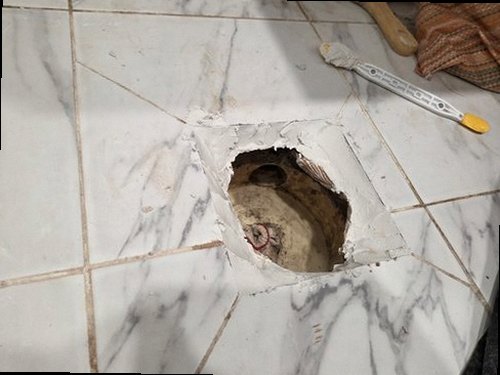 소사구 누수탐지 역곡동 빌라 1층 복도 벽면 시공 후기 사진