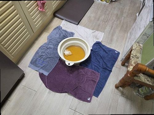 원미구 누수탐지 상동 빌라 3층 거실 시공 후기 사진