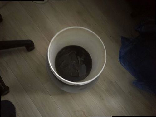 팔달구 누수탐지 화서동 아파트 11층 거실 벽면 시공 후기 사진
