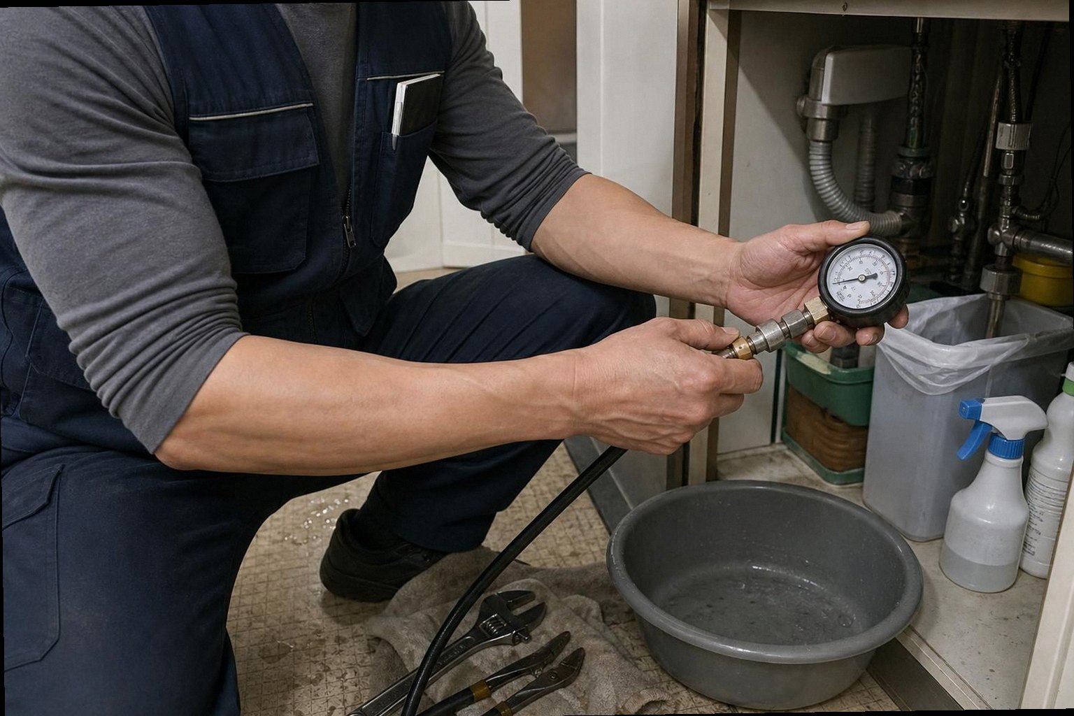 효행구 누수탐지 현장 출동