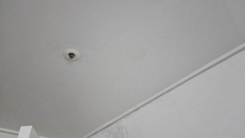 누수탐지 처치 후 벽면 상태 비교 사진