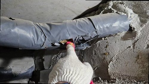 안성 누수탐지 당왕동 오피스텔 10층 창가 벽 시공 후기 사진
