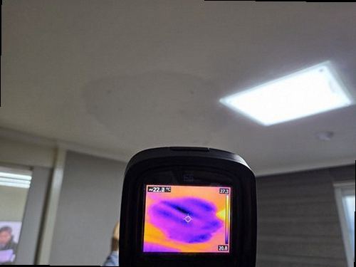 파주 누수탐지 문산읍 아파트 4층 세탁실 천장 시공 후기 사진