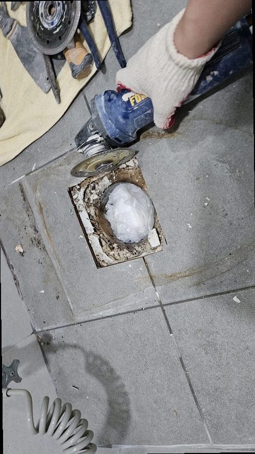 소사구 누수탐지 괴안동 아파트 5층 욕실 입구 시공 후기 사진