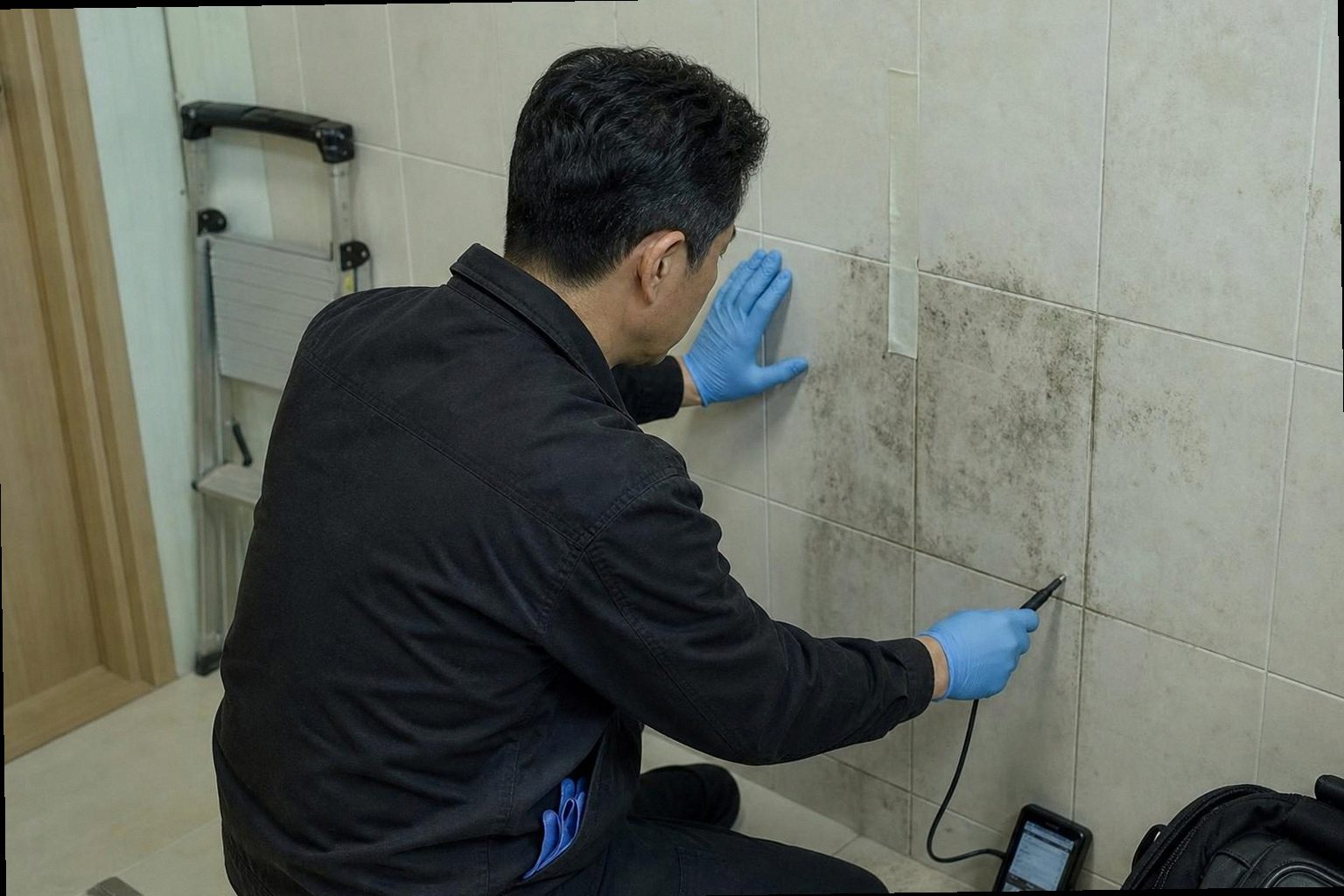 상록구 누수탐지 현장 작업