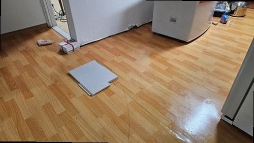 병점구 누수탐지 구봉동 아파트 6층 거실 바닥 시공 후기 사진
