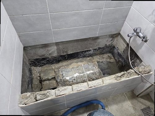 계양구 누수탐지 박촌동 연립주택 1층 현관 천장 시공 후기 사진