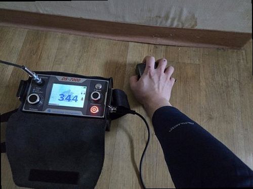 하남 누수탐지 미사동 오피스텔 7층 거실 벽면 시공 후기 사진