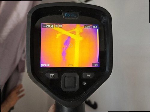 관악구 누수탐지 천장 얼룩과 주변 마감 상태를 점검하는 모습
