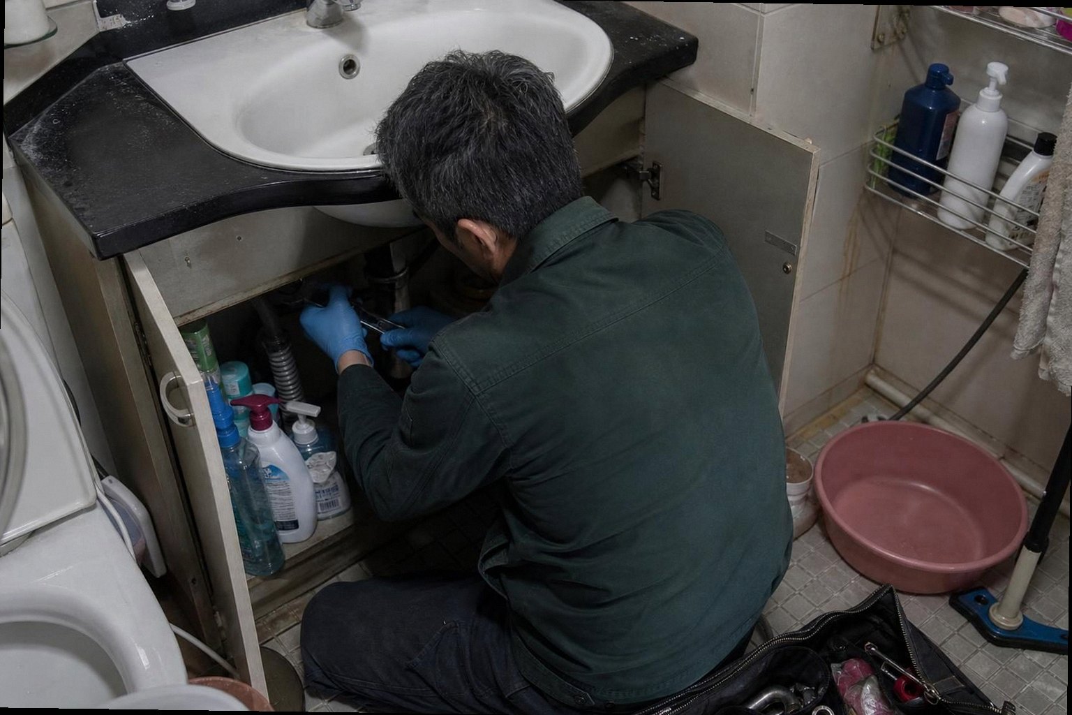 강서구 누수탐지 현장 작업 강서구 누수탐지 현장 작업