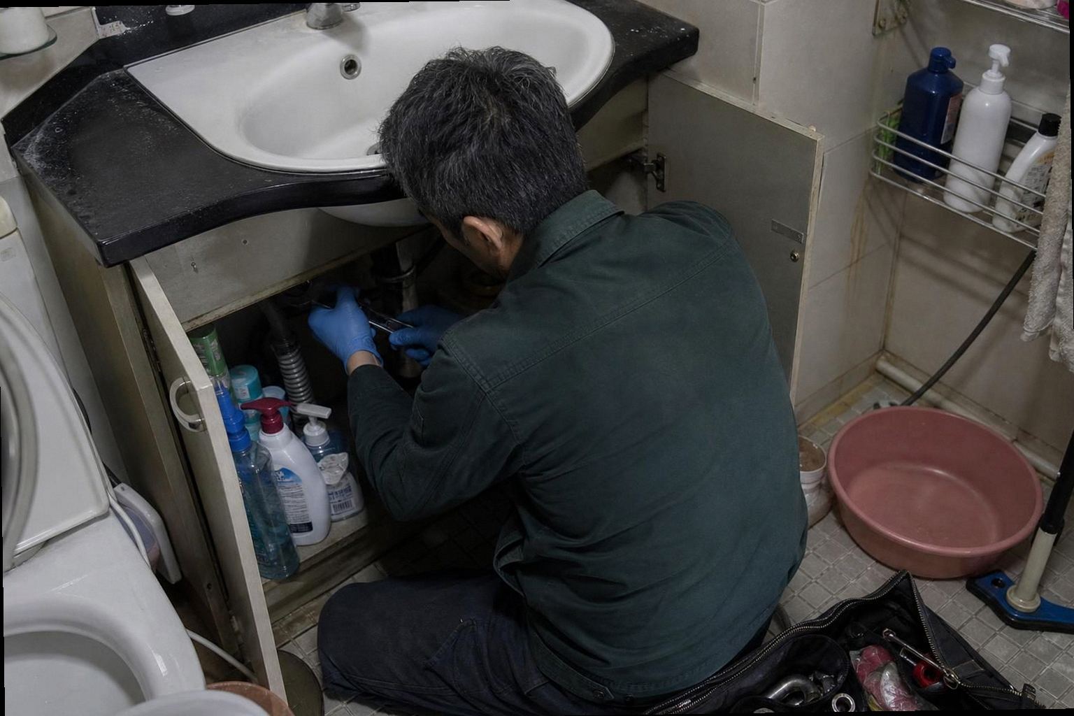 과천 누수탐지 현장 작업 과천 누수탐지 현장 작업
