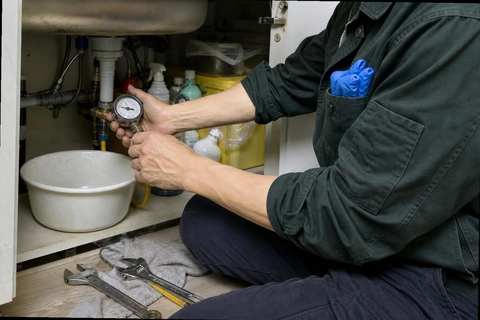 만세구 누수탐지 현장 작업 만세구 누수탐지 현장 작업