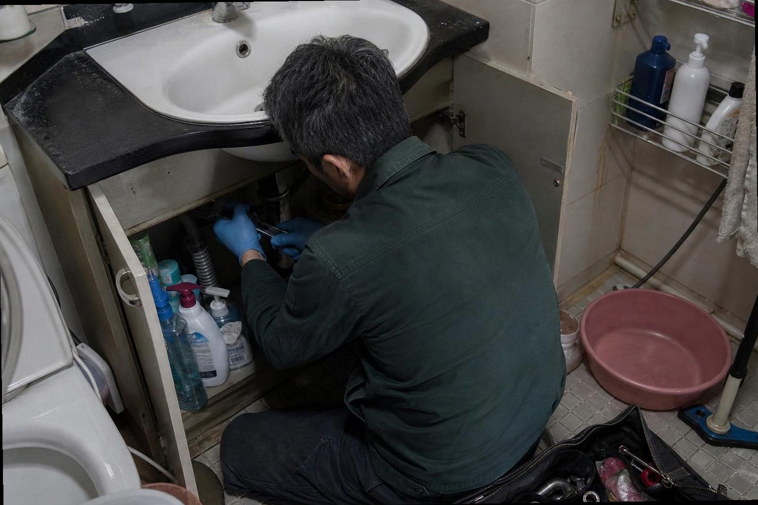 일산서구 누수탐지 현장 작업 일산서구 누수탐지 현장 작업