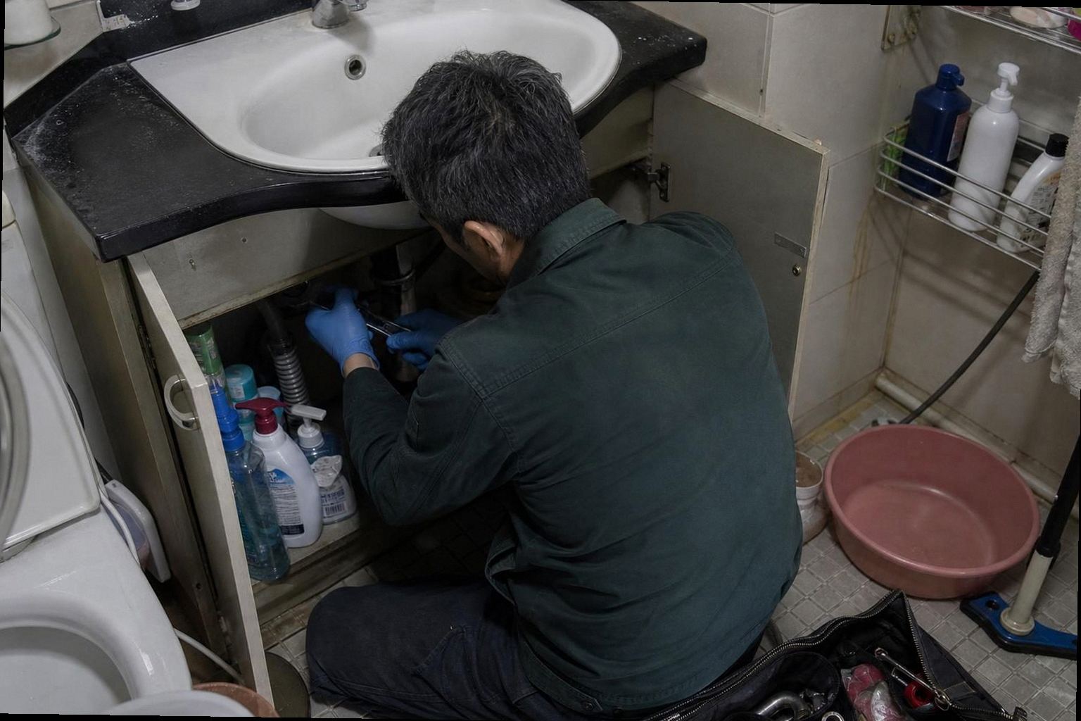 영종구 누수탐지 현장 작업 영종구 누수탐지 현장 작업