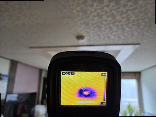양평 누수탐지 개군면 아파트 5층 거실 천장 시공 후기 사진