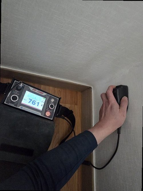 이천 누수탐지 부발읍 아파트 10층 안방 벽면 시공 후기 사진