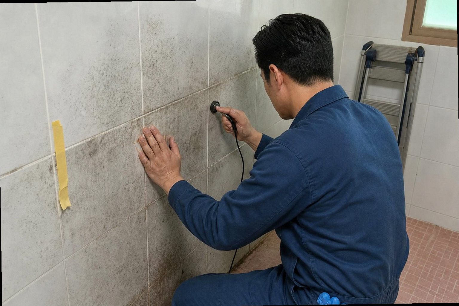 부산진구 누수탐지 현장 작업
