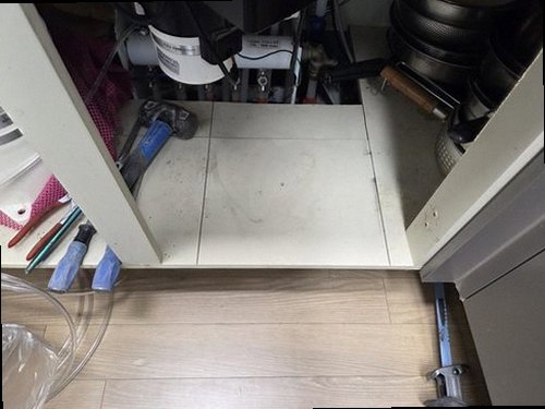 부산 남구 누수탐지 대연동 오피스텔 6층 주방 천장 시공 후기 사진