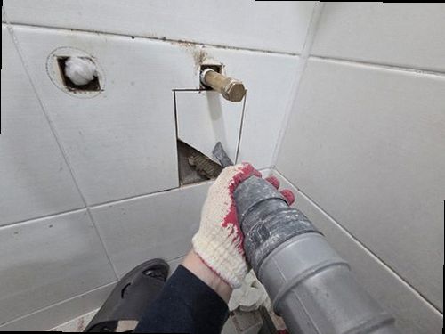 부산진구 누수탐지 양정동 빌라 4층 현관 옆 벽 시공 후기 사진