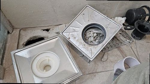 부산진구 누수탐지 전포동 상가 건물 2층 화장실 천장 시공 후기 사진