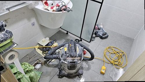 부산 북구 누수탐지 화명동 빌라 2층 화장실 바닥 시공 후기 사진