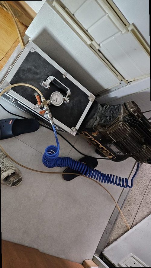 청주시 흥덕구 누수탐지 운천동 오피스텔 9층 창가 벽면 시공 후기 사진