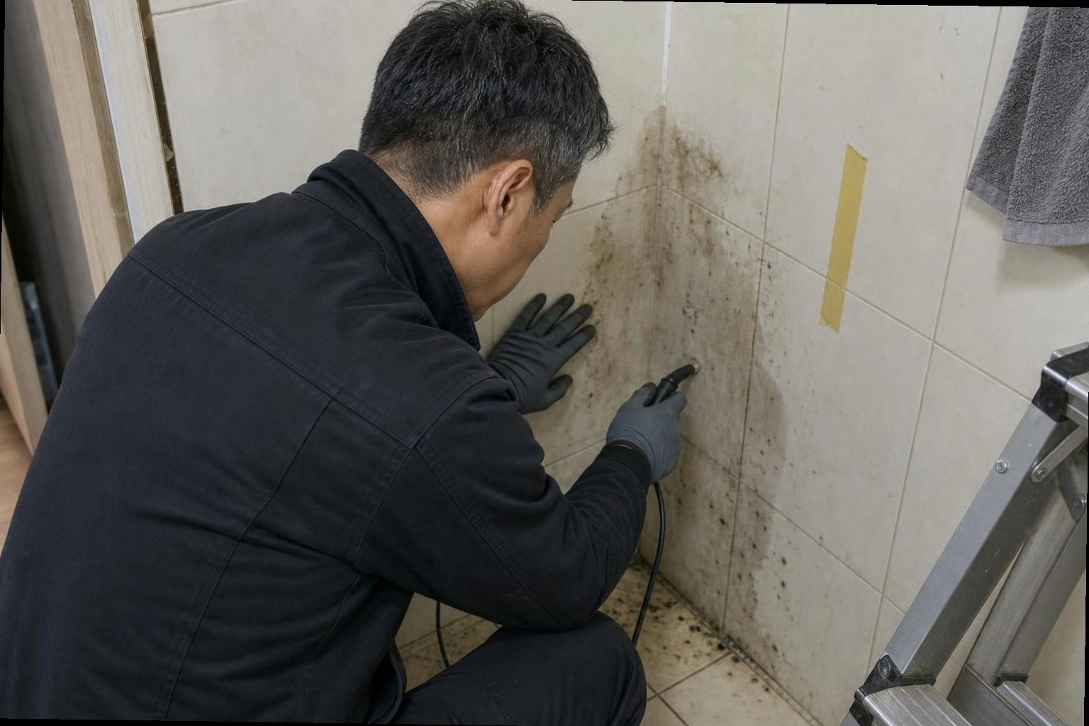 사하구 누수탐지 현장 작업 사하구 누수탐지 현장 작업