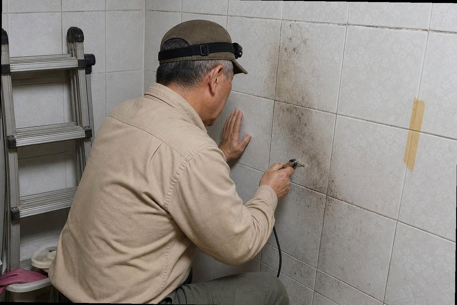 부산 강서구 누수탐지 현장 작업