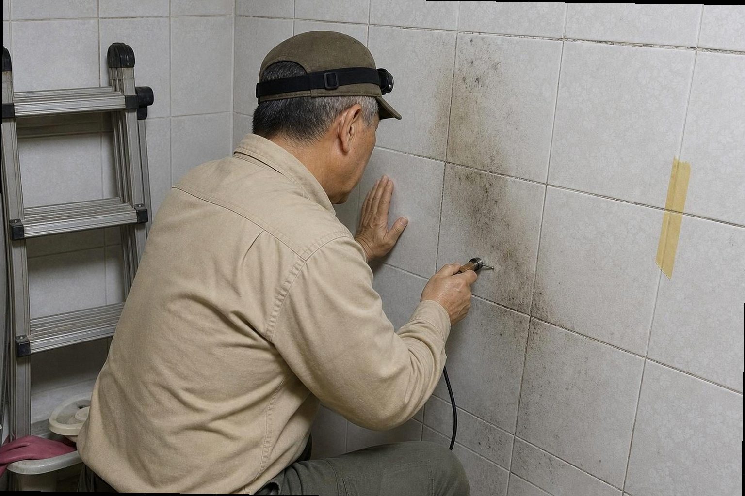 부산 서구 누수탐지 현장 작업