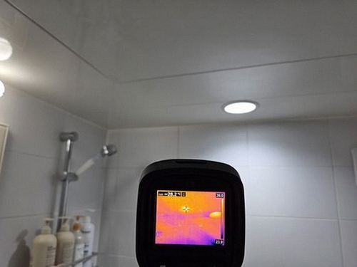연제구 누수탐지 연산동 오피스텔 12층 침실 벽 시공 후기 사진