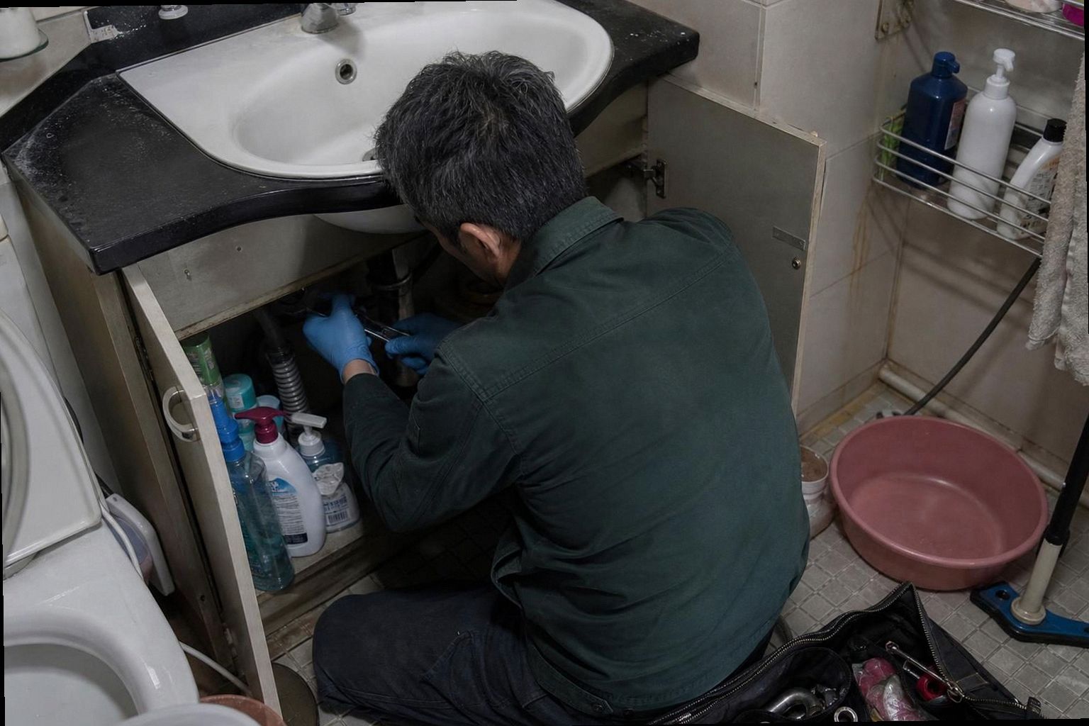 부산 동구 누수탐지 현장 작업 부산 동구 누수탐지 현장 작업