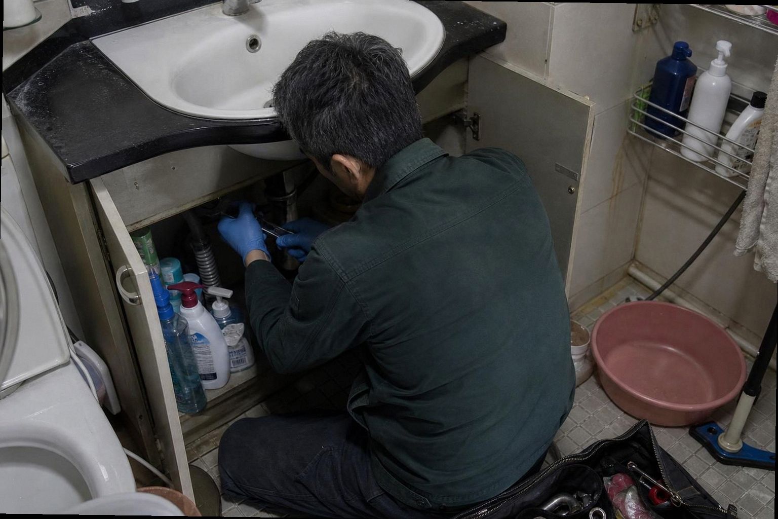 부산 중구 누수탐지 현장 작업 부산 중구 누수탐지 현장 작업