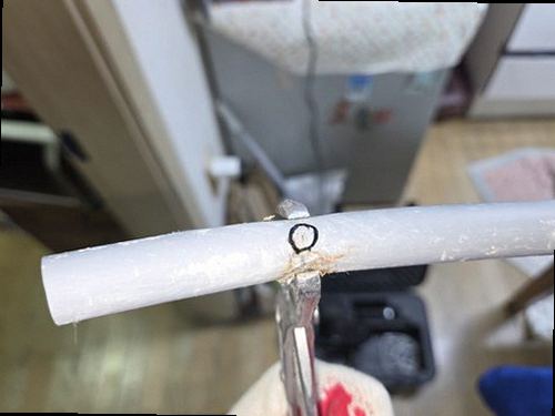 부산 남구 누수탐지 용호동 빌라 3층 계단 옆 벽 시공 후기 사진