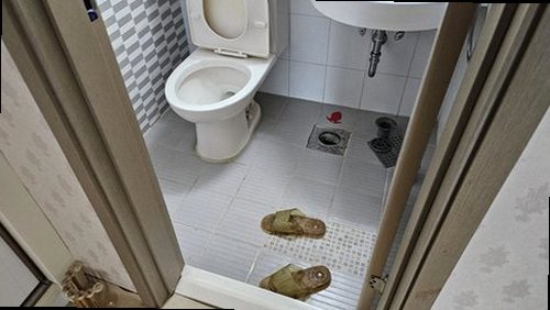 부산 남구 누수탐지 문현동 아파트 5층 욕실 바닥 시공 후기 사진
