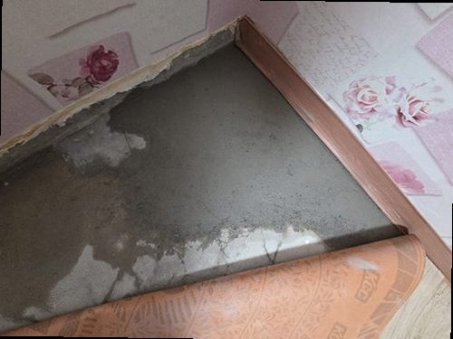 부산 북구 누수탐지 만덕동 빌라 4층 거실 바닥 시공 후기 사진