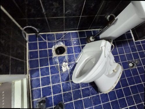 부산 서구 누수탐지 남부민동 상가 1층 천장 안쪽 시공 후기 사진
