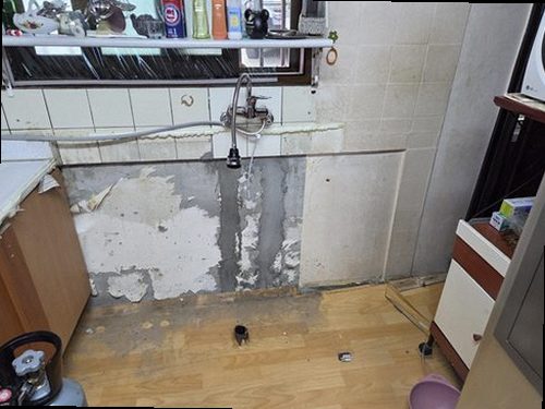 부여군 누수탐지 부여읍 상가 1층 창고 바닥 시공 후기 사진