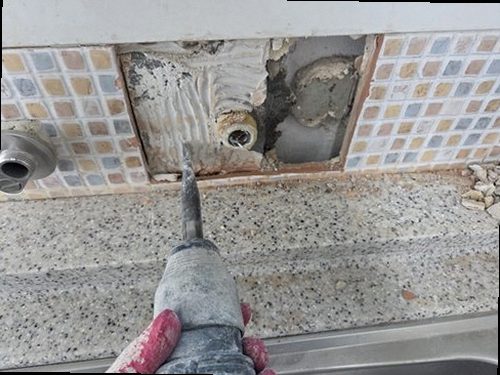 청주시 흥덕구 누수탐지 봉명동 상가 2층 사무실 탕비실 시공 후기 사진
