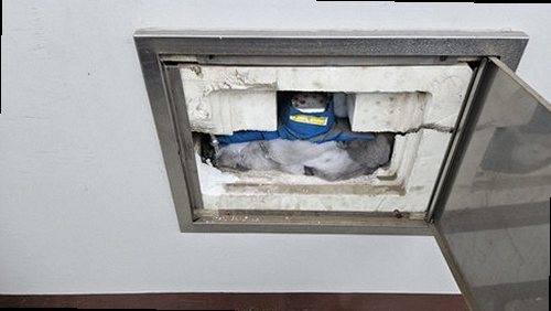 부산 중구 누수탐지 신창동 아파트 7층 세탁실 시공 후기 사진