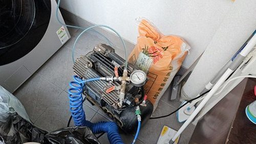 누수탐지 감천동 누수탐지 주방하부장누수 빠른 원인 확인 사례