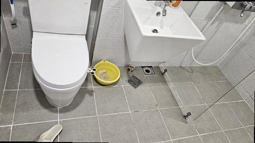 동래구 누수탐지 복천동 빌라 4층 작은방 창가 아래 시공 후기 사진