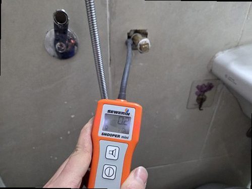 부산 중구 누수탐지 남포동 오피스텔 7층 욕실 벽면 시공 후기 사진