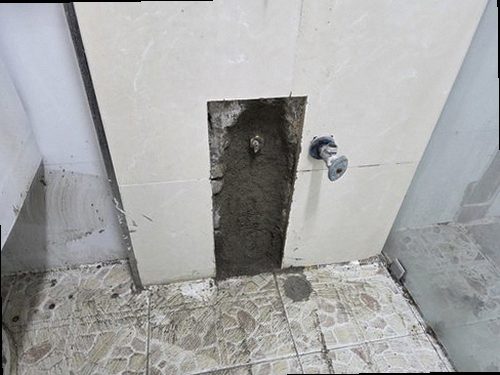 대덕구 누수탐지 오정동 아파트 10층 욕실 앞 시공 후기 사진
