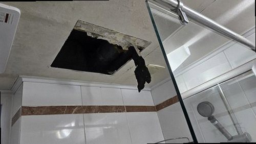 연수구 누수탐지 동춘동 오피스텔 10층 창가 시공 후기 사진