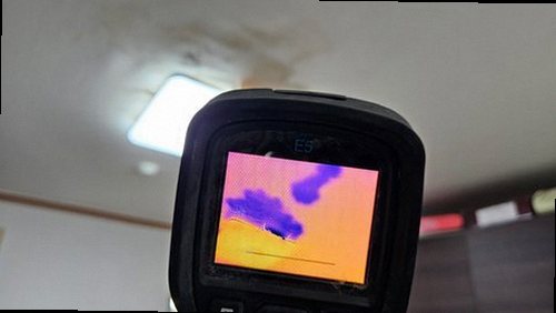 옥천군 누수탐지 안내면 전원주택 1층 거실 창가 시공 후기 사진