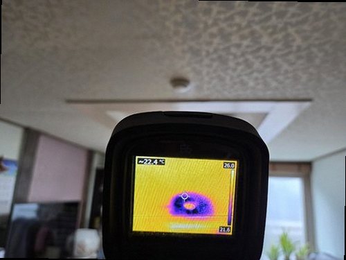 옹진군 누수탐지 백령면 아파트 8층 거실 시공 후기 사진
